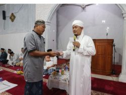 Anggota DPRD Puji Sartono Isi Tausiyah Peringatan Isra Mi’raj di Masjid Ar-Rahman Jatimulyo