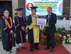 Promosi Doktor Suparman Arif Hadirkan Dirjen GTK sebagai Penguji Eksternal