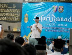 Safari Ramadan di Masjid Al-Mubalighin, Gubernur Tegaskan Bandar Lampung Etalase Provinsi