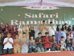 Safari Ramadan PTPN IV Regional VII: Perkuat Komunikasi Bisnis, Santuni 130 Anak Yatim di Sumsel