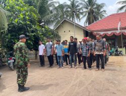 TMMD Kodim 0421/Lampung Selatan Gelar Sosialisasi Wawasan Kebangsaan, Perkuat Peran Linmas Jaga Stabilitas Desa