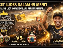 Tiket Ludes Dalam 45 Menit, Antusiasme Laga Bhayangkara VS Persija Membara