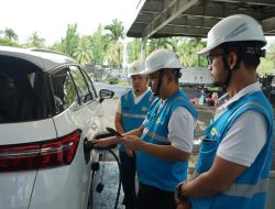 SPKLU Melesat Saat Lebaran, Konsumsi Listrik Tembus 73.919 kWh di Lampung