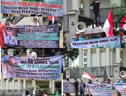 Ragukan Kejati, Triga Desak Kejagung Ambil Alih Kasus Hutan Way Kanan dan PT LEB