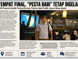 TEMPAT FINAL, “PESTA BABI” TETAP DIGELAR