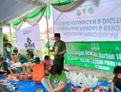 NU LAMPUNG BAGIKAN 1.328 PAKET KURBAN