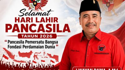 Hidupkan Warisan Ideologi Bung Karno, I Wayan Dama: Hari Lahir Pancasila Momentum Teguhkan Jati Diri Bangsa