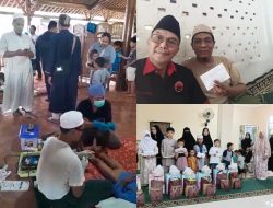 Haul Bung Karno dan 1 Muharam, PDIP Lamsel Tebar Kepedulian