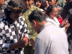 Gibran Sambangi Randu Mas, Obati Rindu Warga Pugung Raharjo