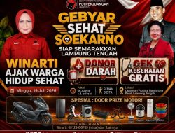 Gebyar Sehat Soekarno Siap Semarakkan Lampung Tengah