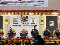 DPRD Lamsel Sahkan Ranperda PSU Perumahan