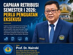 Capaian Retribusi Semester I 2026: Perlu Penguatan Eksekusi
