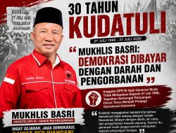 30 Tahun Kudatuli, Mukhlis Basri: Demokrasi Dibayar dengan Darah dan Pengorbanan