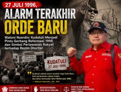 27 Juli 1996, Alarm Terakhir Orde Baru
