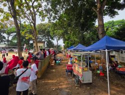 PTPN IV Regional VII Meriahkan HUT RI dengan Jalan Sehat dan Peduli UMKM