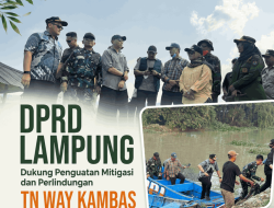 Karhutla Mengancam Way Kambas, Ketua DPRD dan Gubernur Turun Langsung
