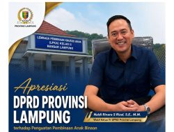 DPRD LAMPUNG DORONG PEMBINAAN ANAK BERKELANJUTAN
