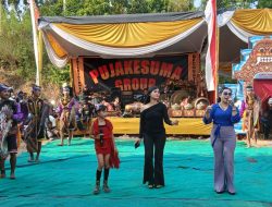 Kuda Lumping Guncang Gedong Air, Turonggo Pujakesuma Hidupkan Budaya Leluhur di HUT ke-81 RI