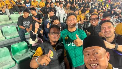 BHAYANGKARA PRESISI LAMPUNG FC RAIH 3 POIN, SIKAMBARA GEMAKKAN TRIBUN PKOR