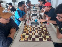 Atlet Catur PWI Lampung Panaskan Mesin, Latih Tanding Bareng Percasi