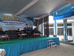 RAKERDA NASDEM PESAWARAN 2026, NASIR SERUKAN KADER SOLID, BIDIK KEMENANGAN PEMILU 2029