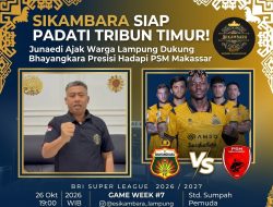 SIKAMBARA SIAP PADATI TRIBUN TIMUR!