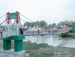 JEMBATAN GARUDA WAY BUNGUR DIRESMIKAN